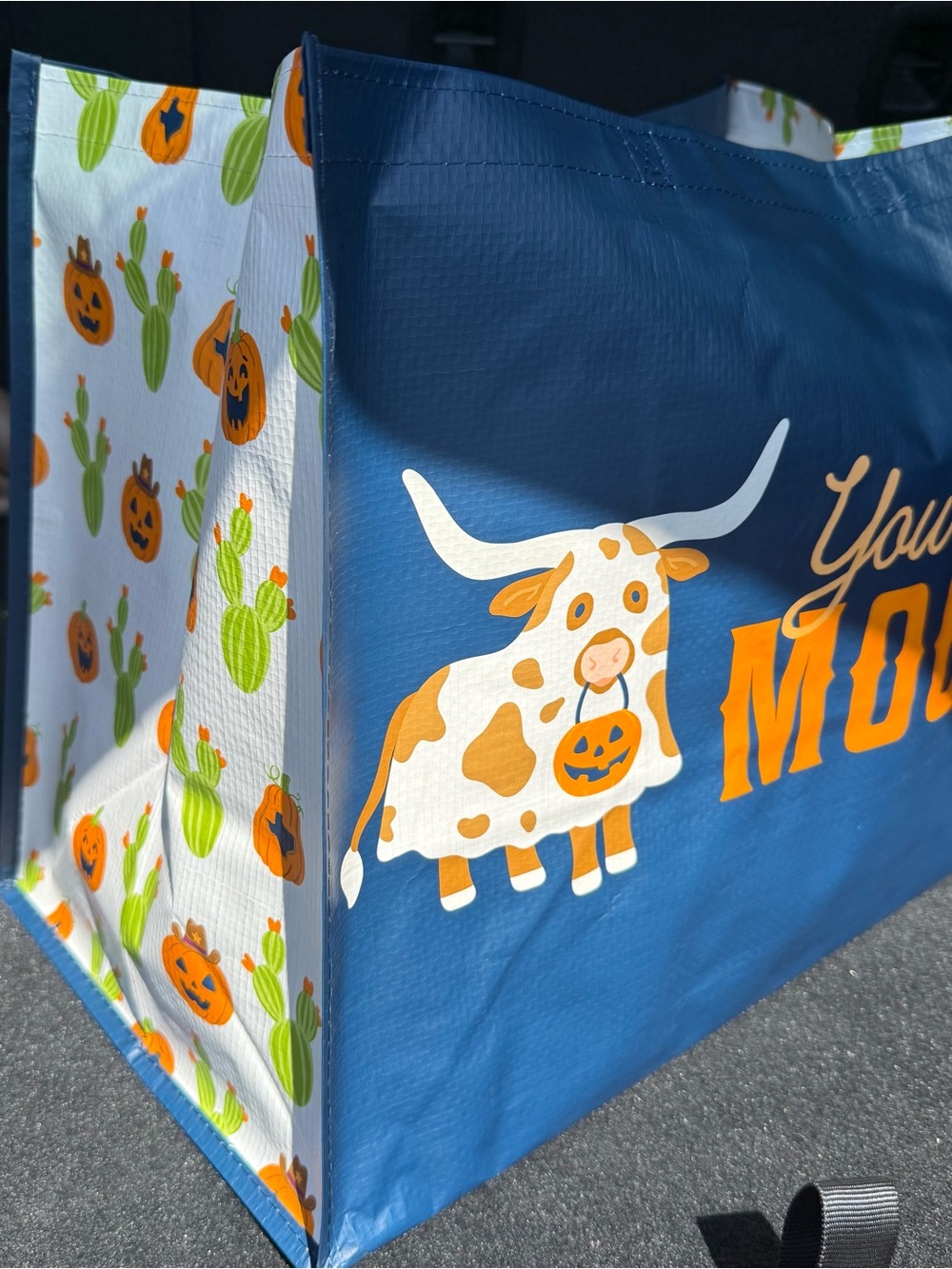 You've Been Mooed Reusable Halloween Bag